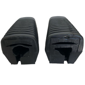 Par Borracha Pedaleira Estribo Dianteiro Factor Fazer 150 2014 2015