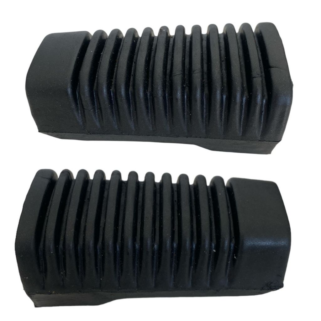 Par Borracha Pedaleira Estribo Dianteiro Factor Fazer 150 2014 2015