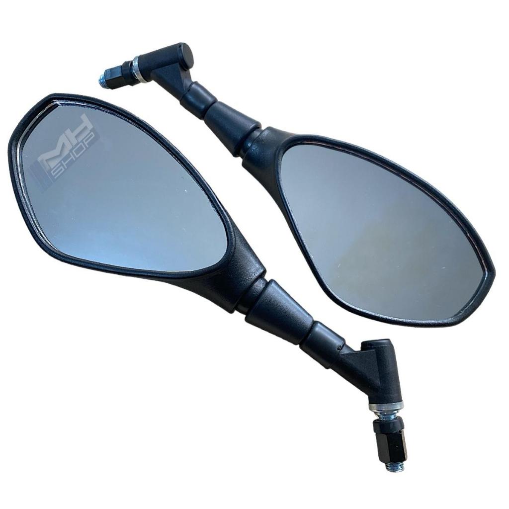 Par Espelho Retrovisor Gs650 Modelo Giro Haste Curta 360° Rosca Honda
