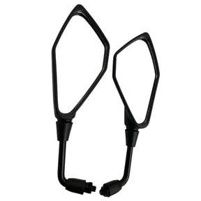 Retrovisor Modelo Z400 Fixo Haste Longo/Rebaixado Rosca HONDA