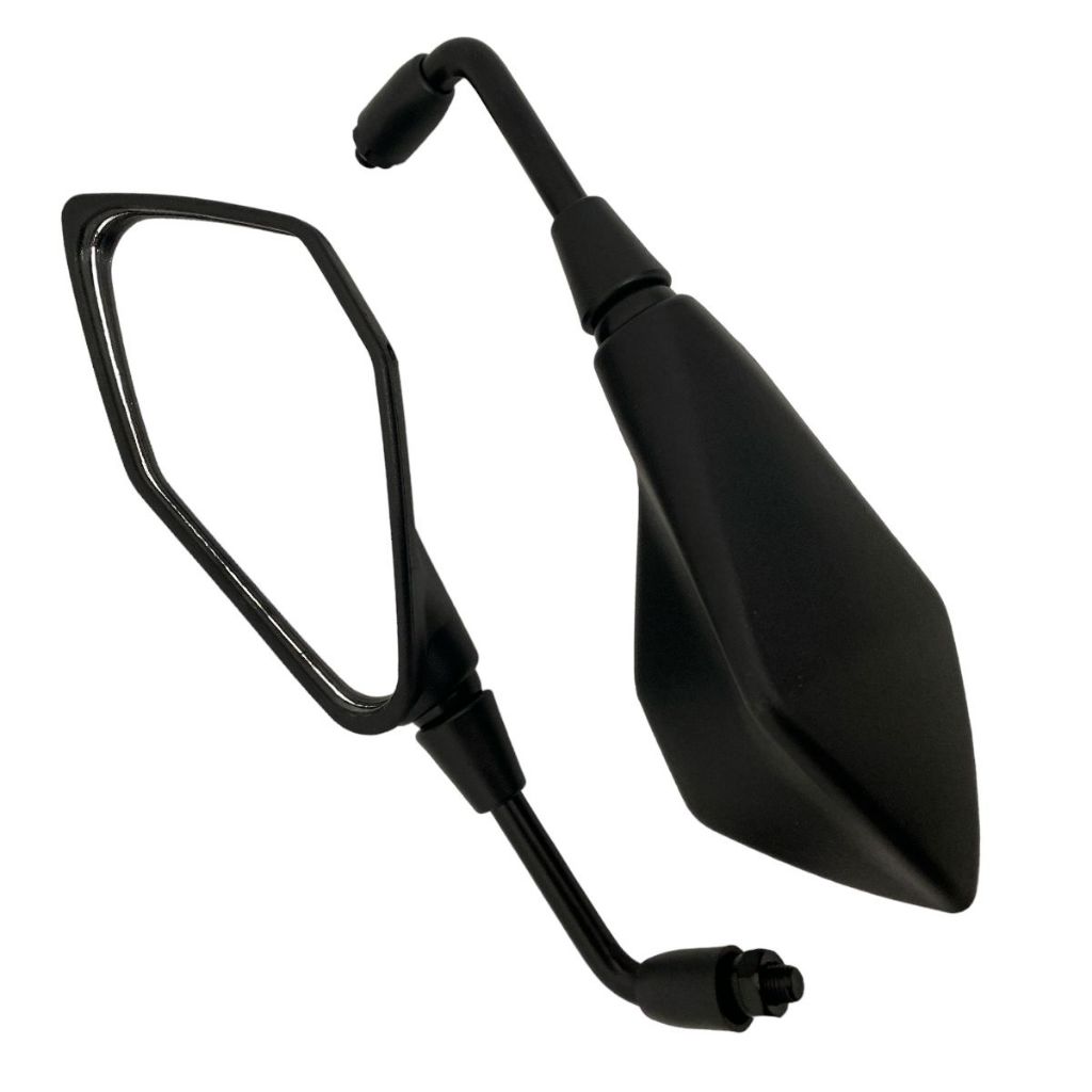 Retrovisor Modelo Z400 Fixo Haste Longo/Rebaixado Rosca HONDA
