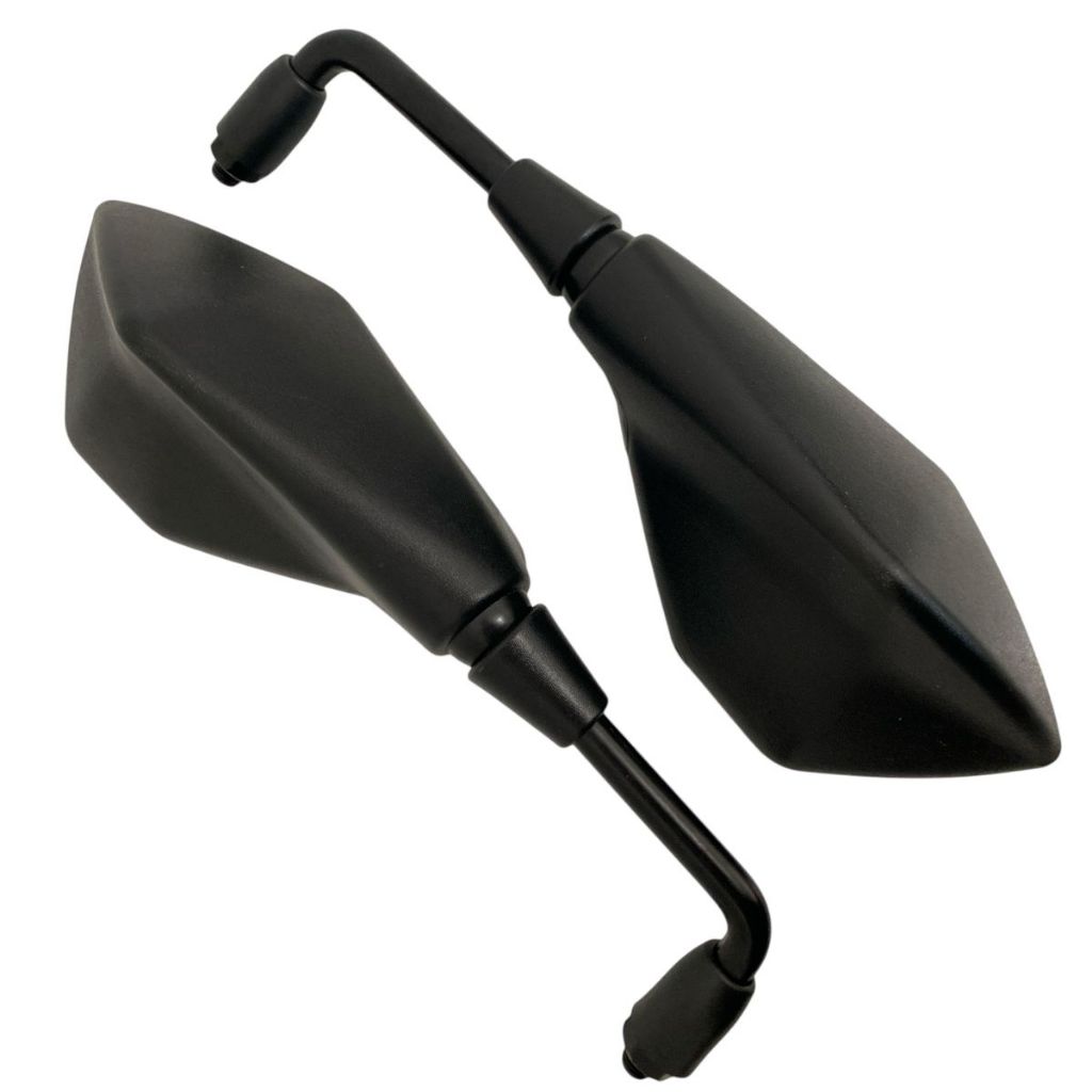 Retrovisor Modelo Z400 Fixo Haste Longo/Rebaixado Rosca HONDA