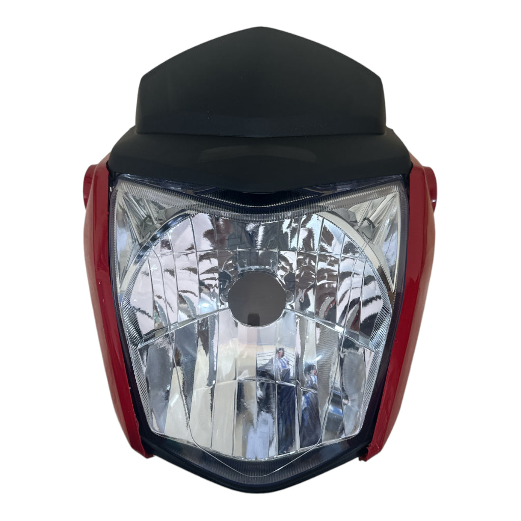 Frente Farol Completa Titan 150 14-15 Fan 160 16-21 Vermelha
