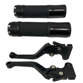 Kit Esportivo Manopla + Manete Cg Titan Fan 125/150/Start 160 Freio A Lona