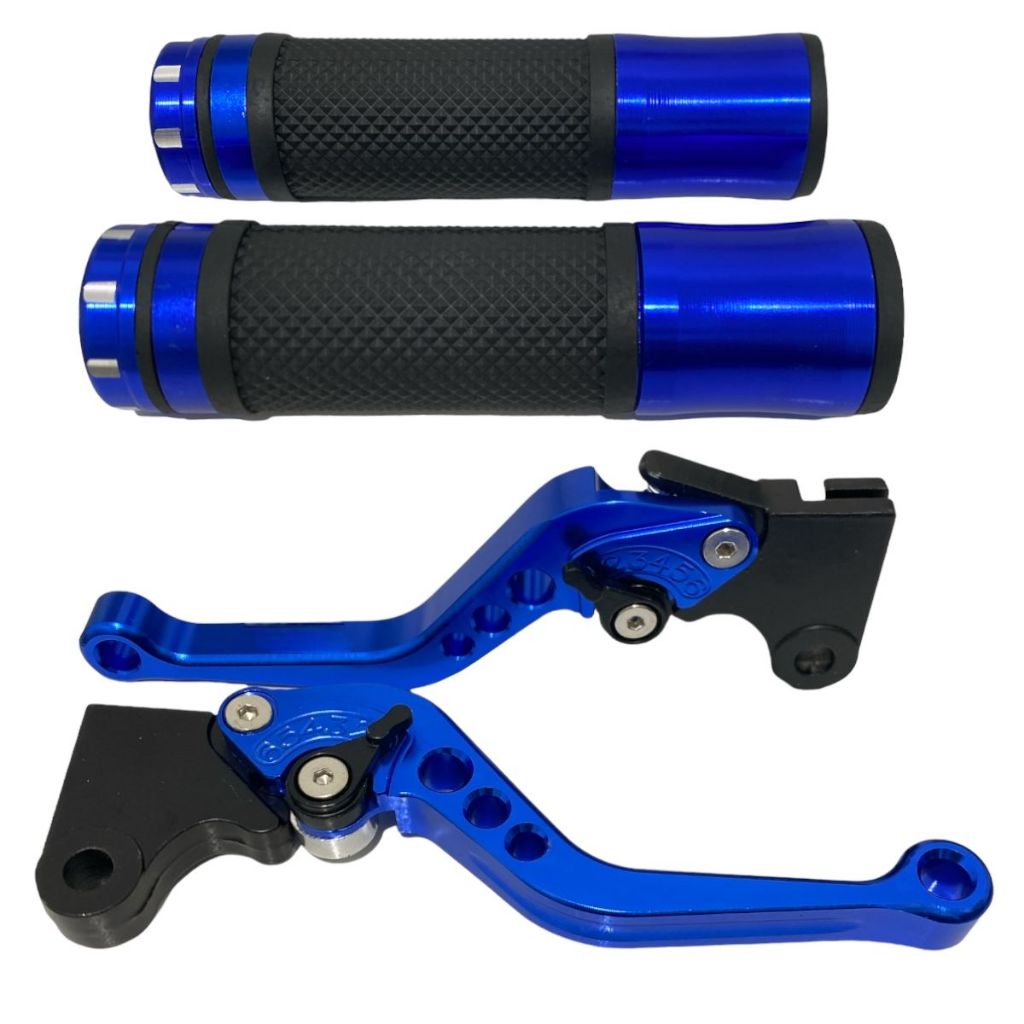 Kit Esportivo Manopla + Manete Cg Titan Fan 125/150/Start 160 Freio A Lona