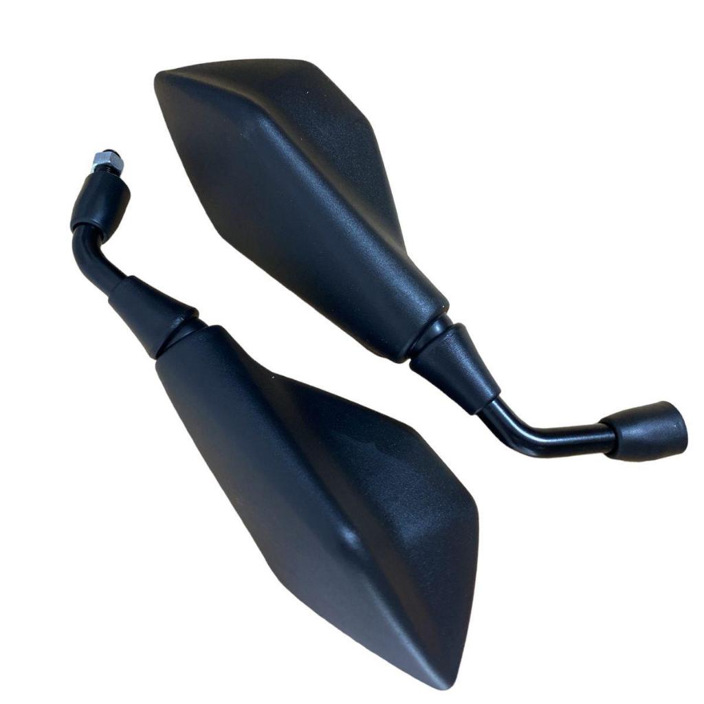 Par Retrovisor Modelo Z400 Rosca Honda Fixo Haste curta Esportivo (HASTE PADRÃO)