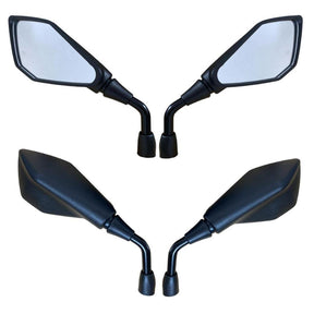 Par Retrovisor Modelo Z400 Rosca Honda Fixo Haste curta Esportivo (HASTE PADRÃO)