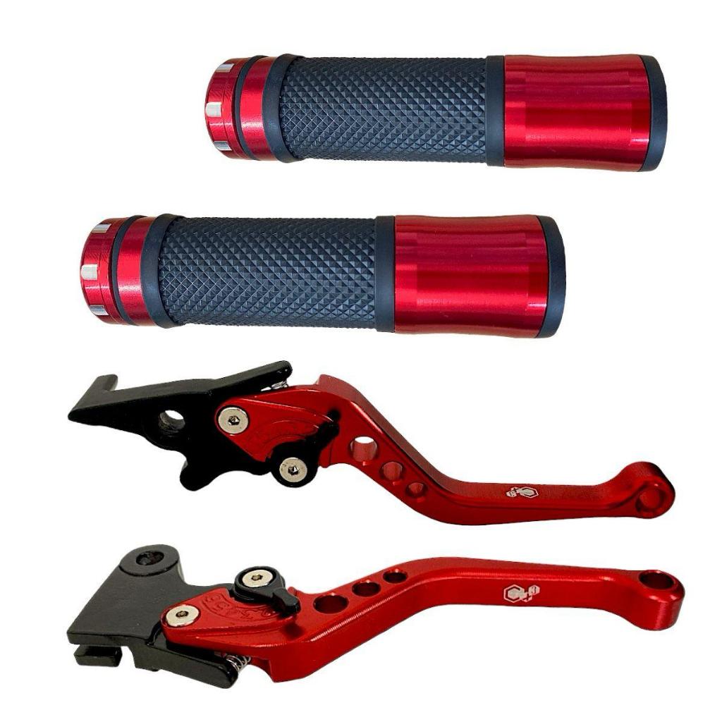 Kit Luva Manopla Manete Esportivo Cg Fan Titan Cb 250F Twister Freio A Disco