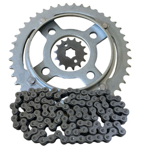 Kit Transmissão Relação Honda Cg Titan 125 1983 Até 1999 Aço 1045