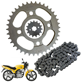 Kit Transmissão Relação Dafra Speed 150 2008 Até 2017 Aço 1045