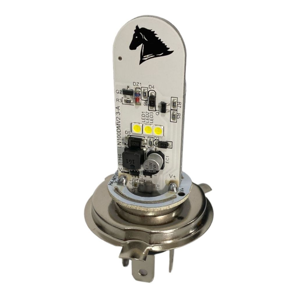 Lampada Farol Led Cavalinho Stallion Cg Titan Cb 300 Xre 300 Universal H4