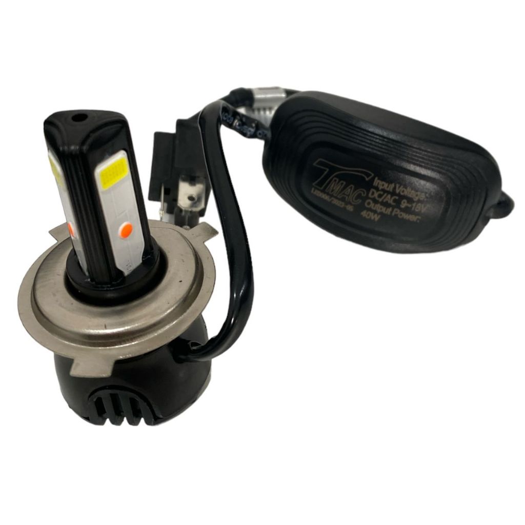 Lampada Led H4 Corrente Continua/Alternada Com Reator 6000 A 6500k