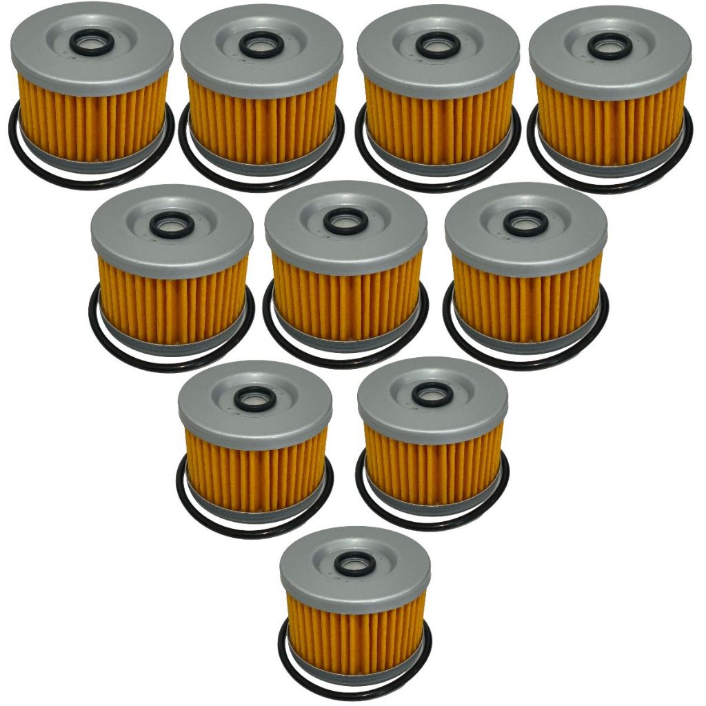 10x Filtro De Oléo Honda Cbx Twister 250 01/08 Tornado Nx 400 Falcon 99/08 (C/Anel Oring)