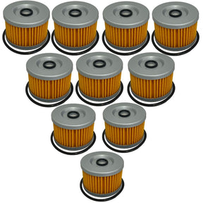 10x Filtro De Oléo Honda Cbx Twister 250 01/08 Tornado Nx 400 Falcon 99/08 (C/Anel Oring)