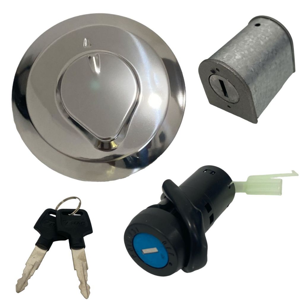 Kit Ignição Conjunto De Travas Honda Cg 125 Fan 2009 até 2013