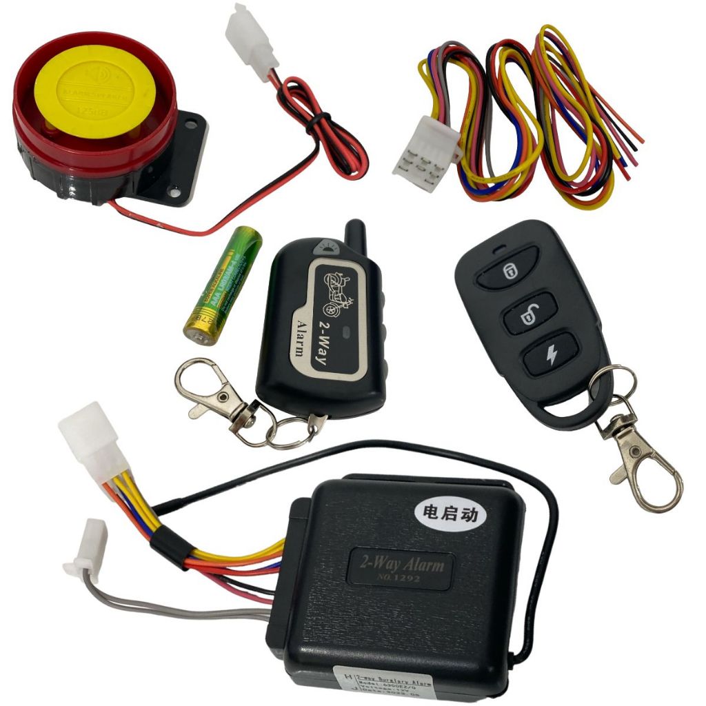 Sistema De Alarme Proteção Anti - Roubo Universal Com Controle Remoto