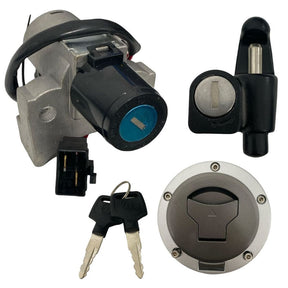 Kit Conjunto Chave De Ignição Completo Honda Cg Fan Start 160 2018-2019 3 Fios