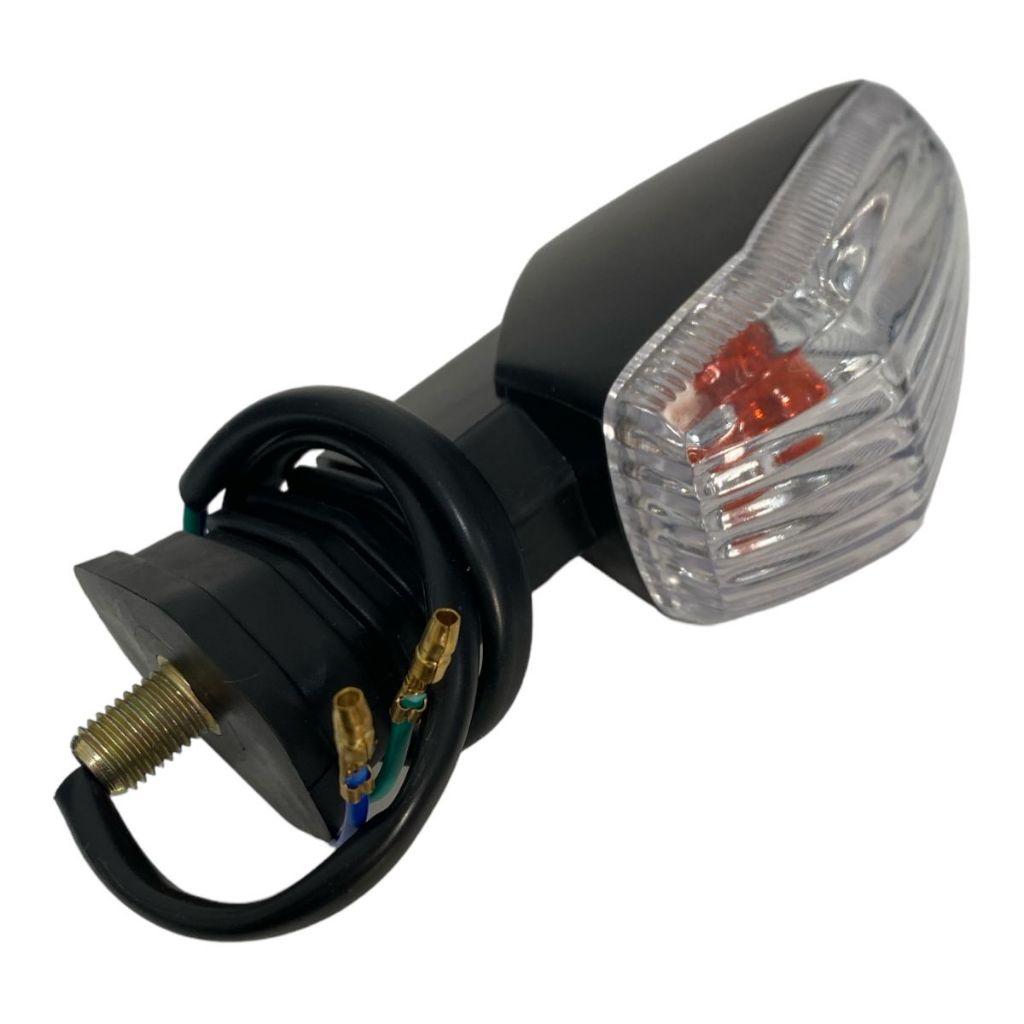 Conjunto De Pisca Modelo Suzuki Yes 125 Lente Cristal Com Lâmpada Mod Original