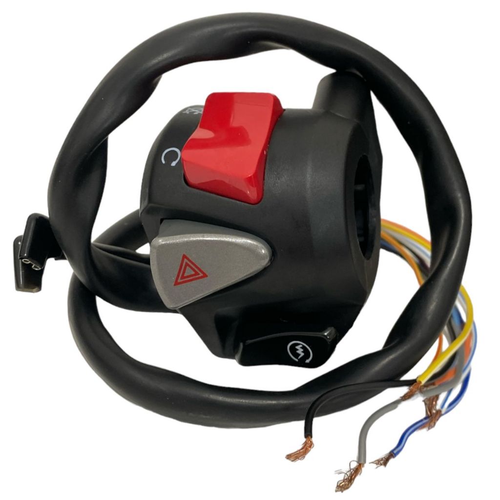 Interruptor Punho De Partida Pisca Alerta Modelo Cb 500 Universal Titan 150/160 Cb 300 Twister