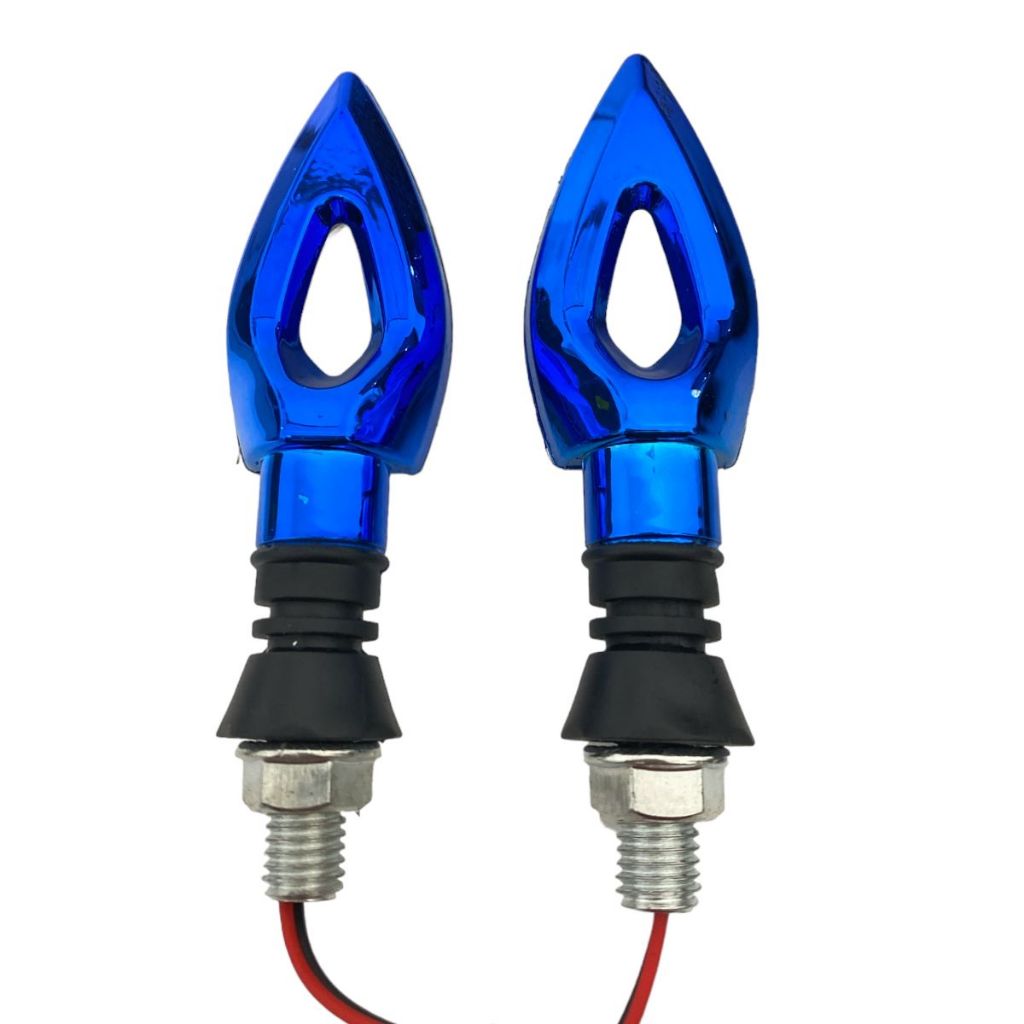 1x Par De Pisca Flexa Vazado Sera De Led Universal Factor Fazer Titan Cb 300