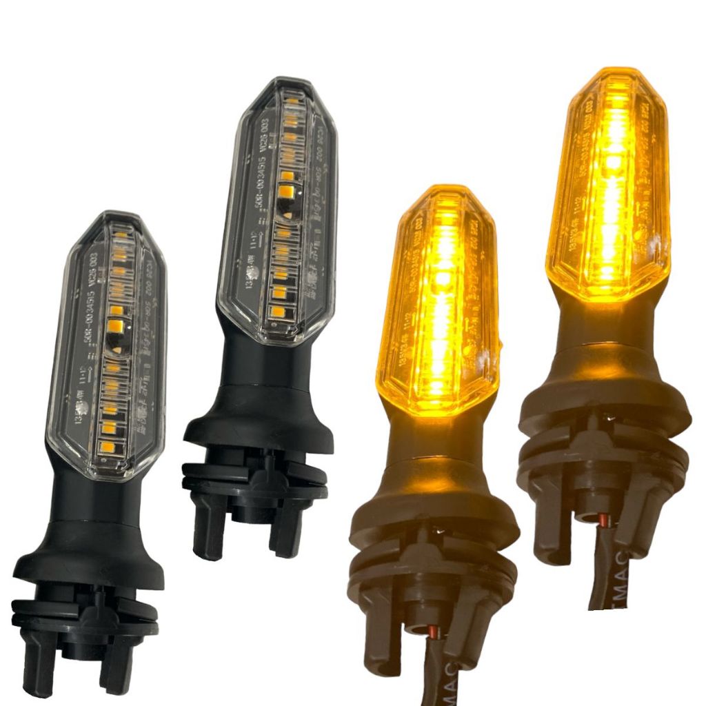 2x Pares Pisca De Led Sequencial Cb 250f twister Mod Original Universal