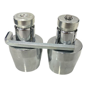 Manopla Vazada Peso Pesinho Pcx Cromado CG 125 150 160   Mod Universal