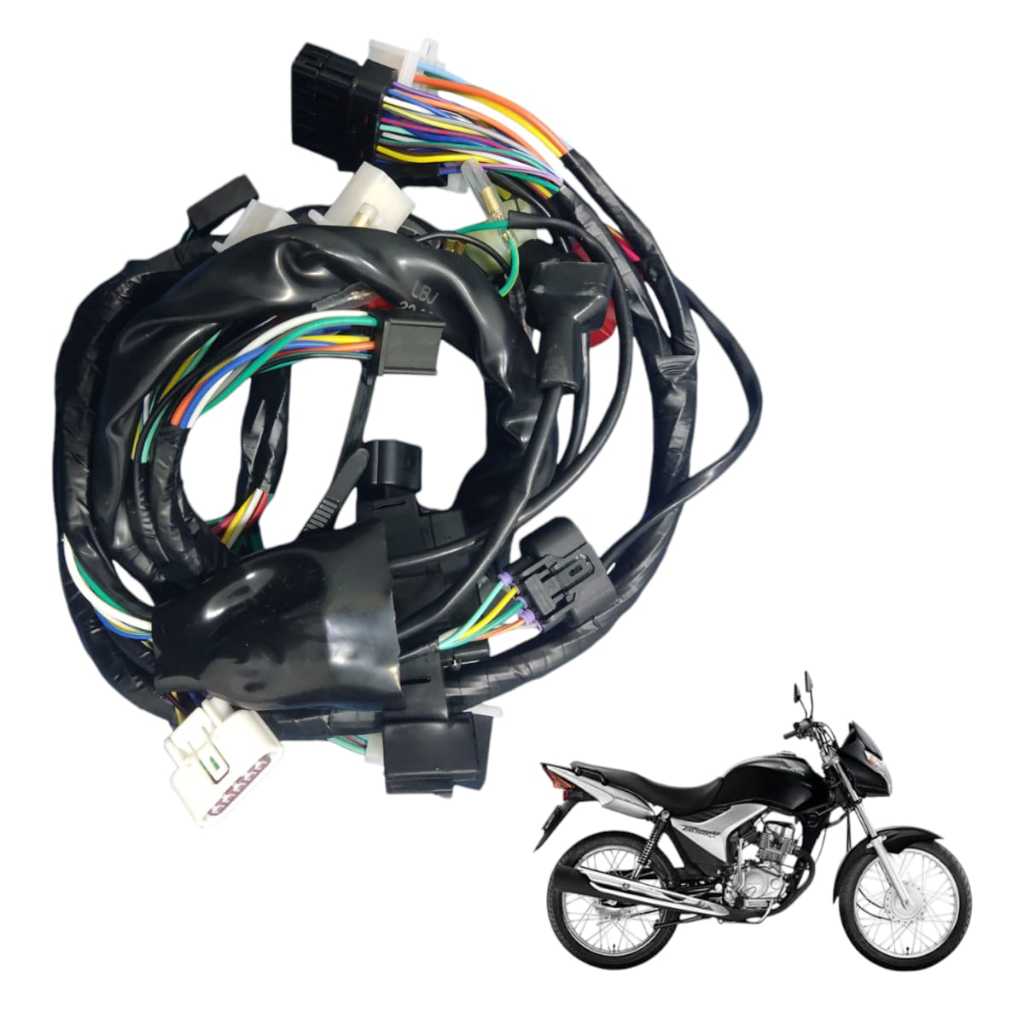 Chicote Principal Completo Honda Cg 150 Titan Ks 2009 Gasolina
