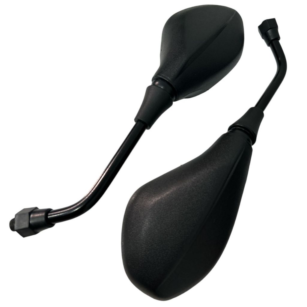Par De Retrovisor Fixo Mini Modelo F800 Gs650 Rosca Honda Titan Fan Cg Cb 300