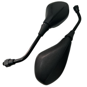 Par De Retrovisor Fixo Mini Modelo F800 Gs650 Rosca Honda Titan Fan Cg Cb 300