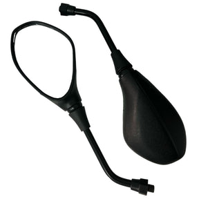 Par De Retrovisor Fixo Mini Modelo F800 Gs650 Rosca Honda Titan Fan Cg Cb 300
