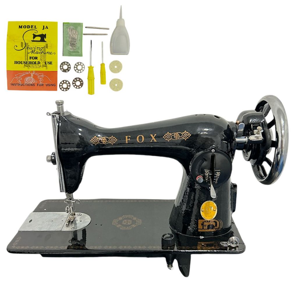 Maquinha De Costura Domestica SEM MOTOR Reta Famosa Pretinha