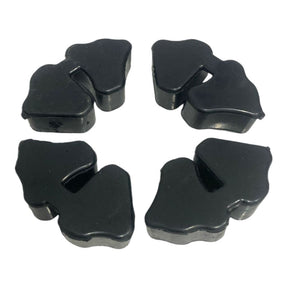 Bucha Coxim Da Coroa Cbx 250 Twister Cb 300R Borracha Nitrica 4 Peças