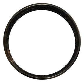 Aro De Ferro Dianteiro 18 X 160 Cg Fan Titan 125 1994 Em Diante Preto Brilhante