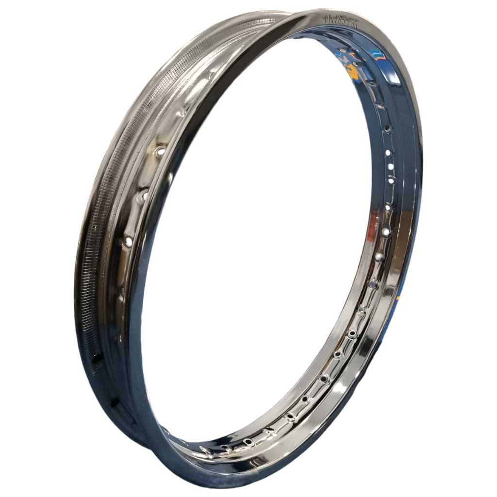 Aro De Ferro Traseiro 18 X 185 Cg Fan Titan 125 1994 Em Diante Cromado