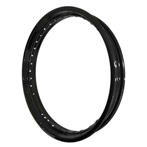 Aro De Ferro Traseiro 18 X 185 Cg Fan Titan 125 1994 Em Diante Preto Brilhante