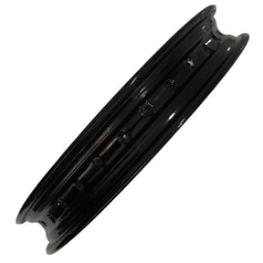 Aro De Ferro Traseiro 18 X 185 Cg Fan Titan 125 1994 Em Diante Preto Brilhante