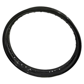 Aro De Ferro Traseiro 18 X 185 Cg Fan Titan 125 1994 Em Diante Preto Brilhante