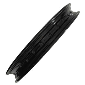 Aro De Ferro Dianteiro 18 X 160 Cg Fan Titan 125 1994 Em Diante Preto Brilhante