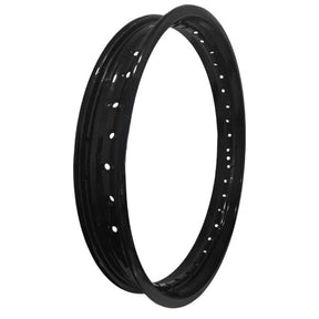 Aro De Ferro Traseiro 18 X 185 Cg Fan Titan 125 1994 Em Diante Preto Brilhante