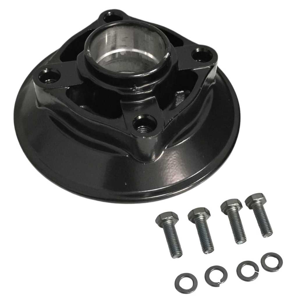 Flange Do Tambor De Freio Traseiro Fabreck Titan 160 Ex Preta Mod Original