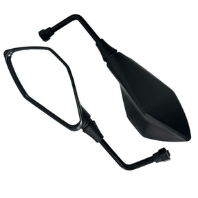 Par De Retrovisor Z400 Mini Rebaixado 90° Rosca Honda/Yamaha