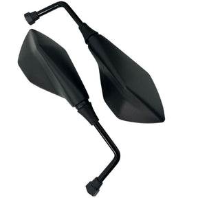 Par De Retrovisor Z400 Mini Rebaixado 90° Rosca Honda/Yamaha