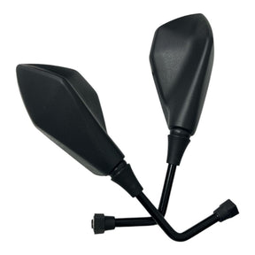 Par De Retrovisor Z400 Mini Rebaixado 90° Rosca Honda/Yamaha
