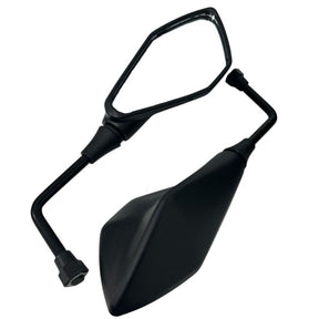 Par De Retrovisor Z400 Mini Rebaixado 90° Rosca Honda/Yamaha