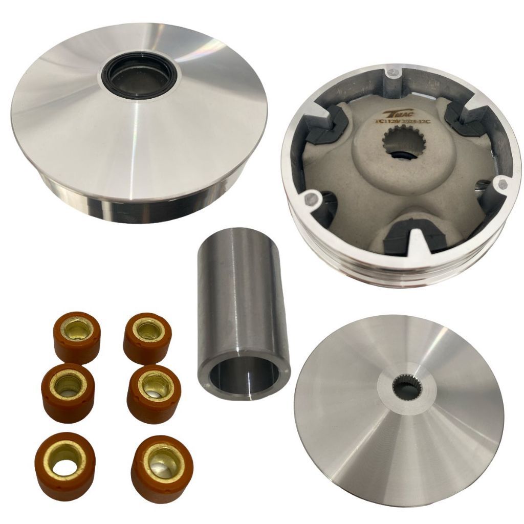 Embreagem Primaria Completa Suzuki Burgman An 125 2006/2010 Carburada (4 Peças + Roletes)