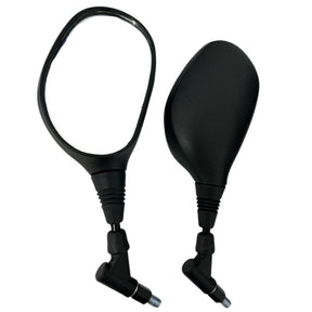 Par De Retrovisor Modelo XT660 Haste Curta Universal Rosca Honda/Yamaha