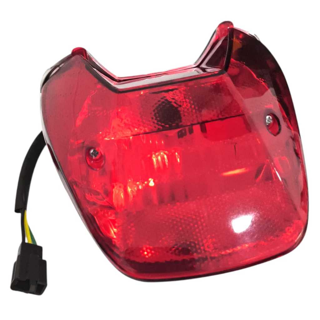 Lanterna P/ Moto Honda Cg Titan 150 2004 2005 Até 2008 Vermelho S/ Lâmpada