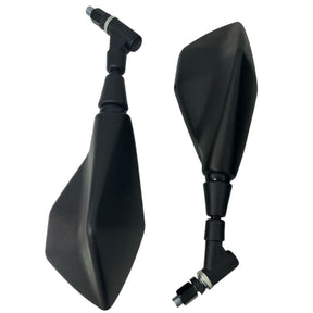 Retrovisor Modelo Z400 Articulado Giro 360° Haste Curta Rosca Honda