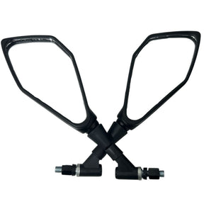 Retrovisor Modelo Z400 Articulado Giro 360° Haste Curta Rosca Honda