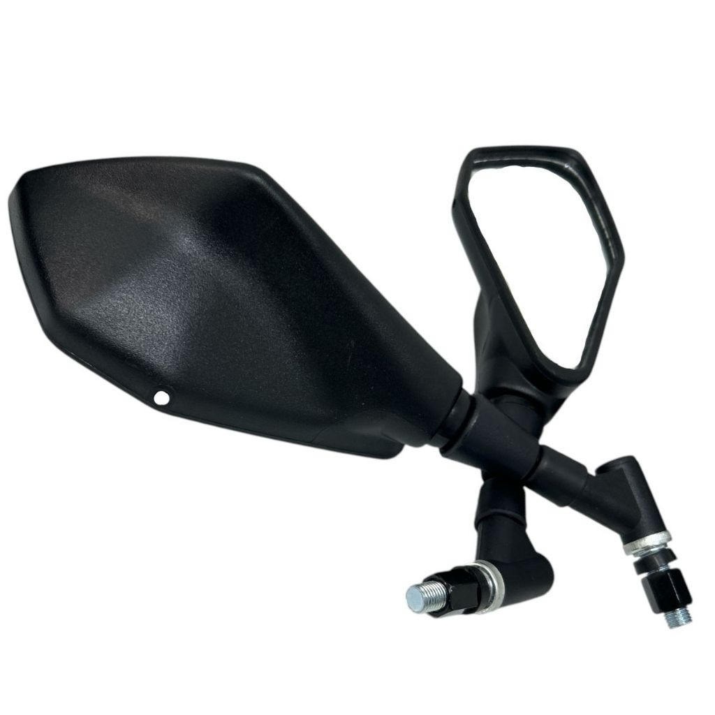 Retrovisor Modelo Z400 Articulado Giro 360° Haste Curta Rosca Honda